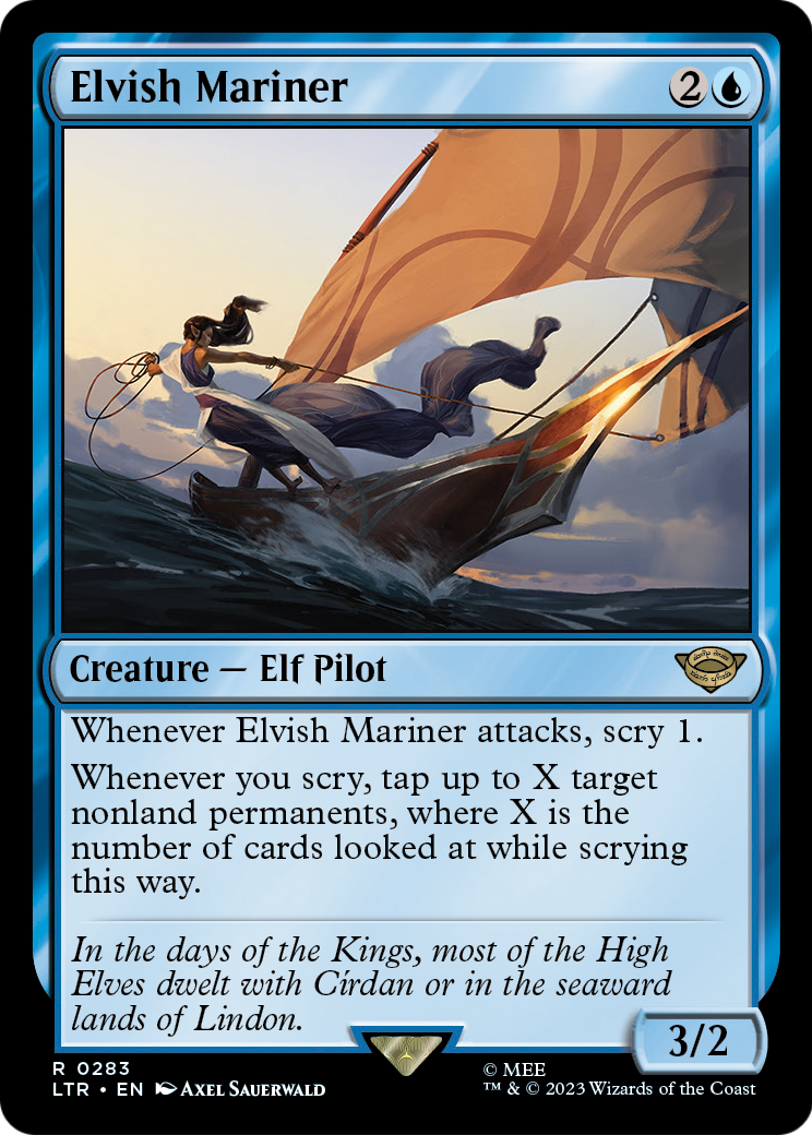 Elvish Mariner (LTR-283) - The Lord of the Rings: Tales of Middle-earth Foil