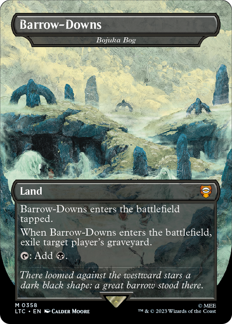 Barrow-Downs - Bojuka Bog (LTC-358) - Tales of Middle-earth Commander / Barrow-Downs (Borderless)