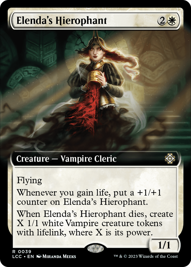 Elenda's Hierophant (Extended Art) [LCC - 39]