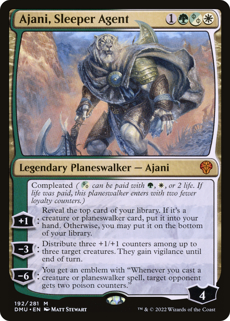 Ajani, Sleeper Agent [DMU - 192]