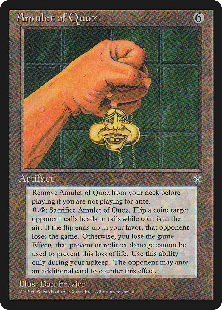 Amulet of Quoz [ICE - N/A]