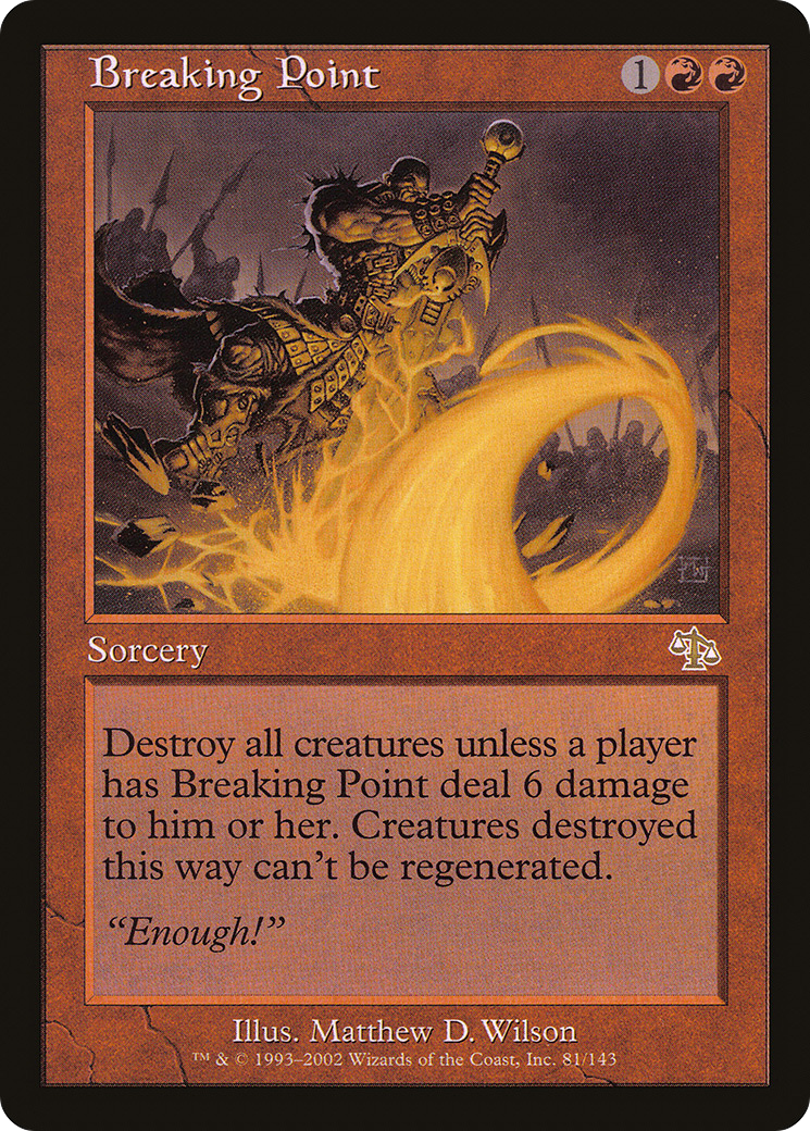 Breaking Point [JUD - 81]
