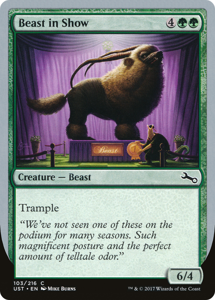Beast in Show (B) [UST - 103]