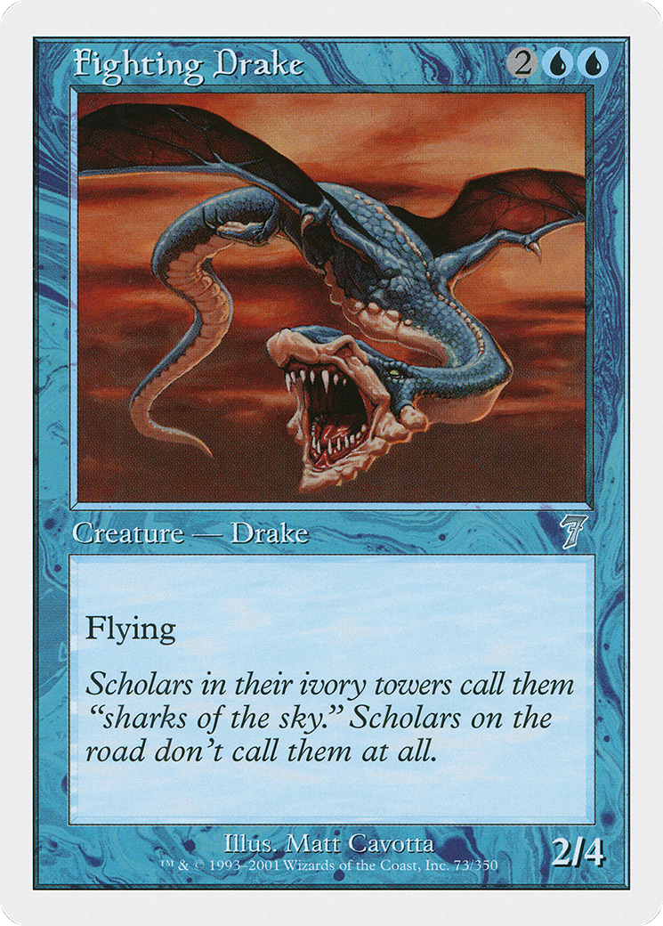 Fighting Drake (7ED-073) - 7th Edition