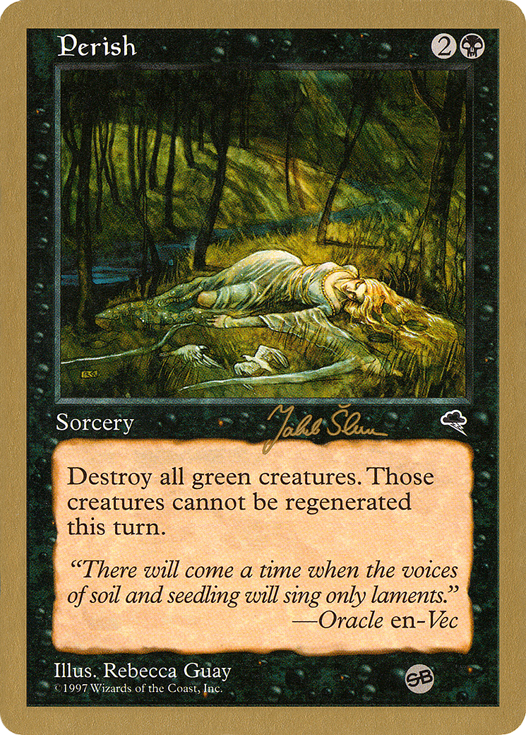 Perish - 1999 Jakub Slemr (TMP) (SB) [WCD - N/A]
