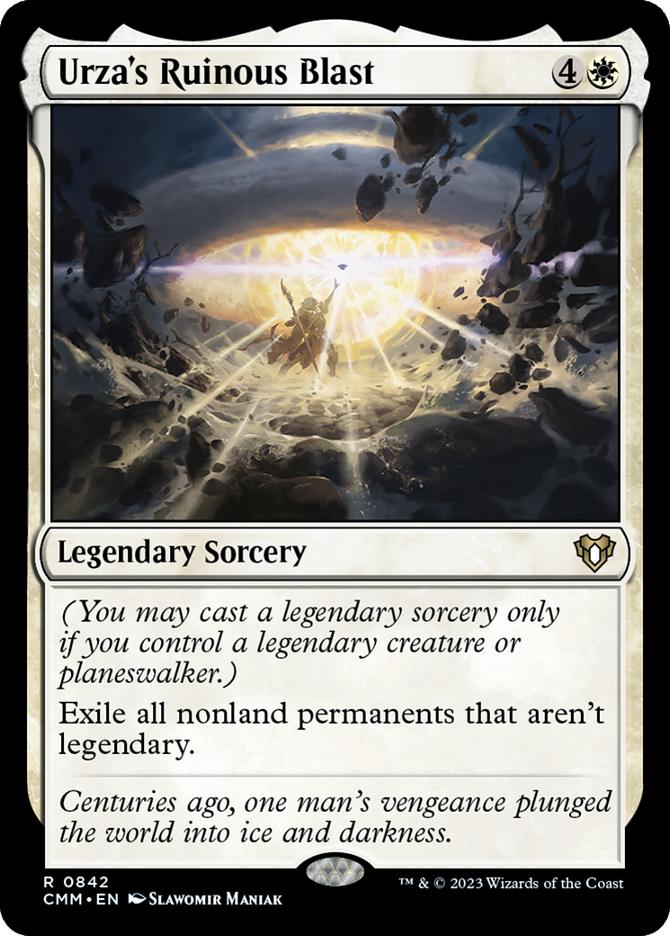 Urza's Ruinous Blast [CMM - 842]