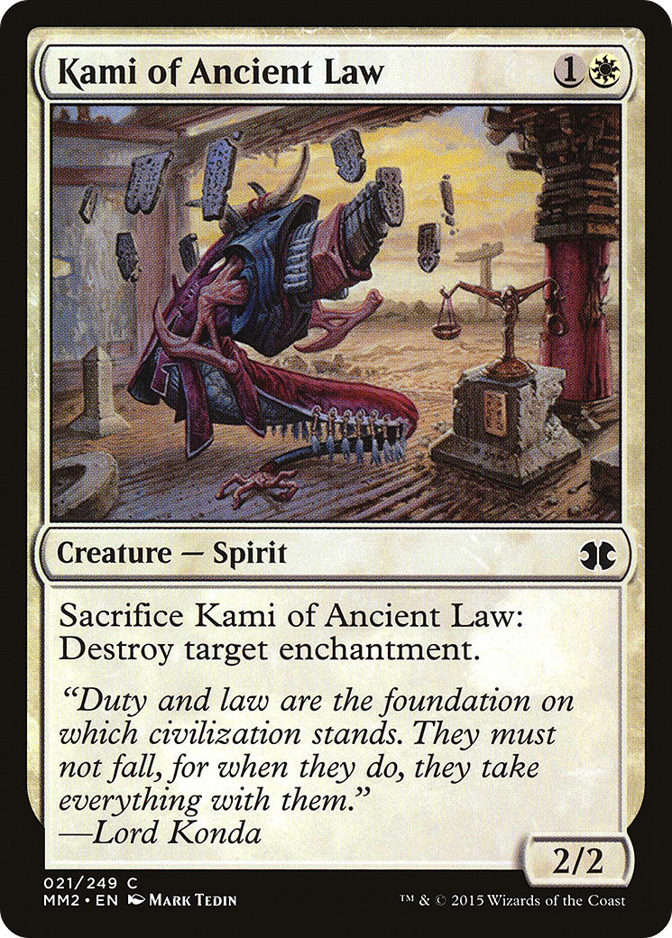 Kami of Ancient Law [MM2 - 21]