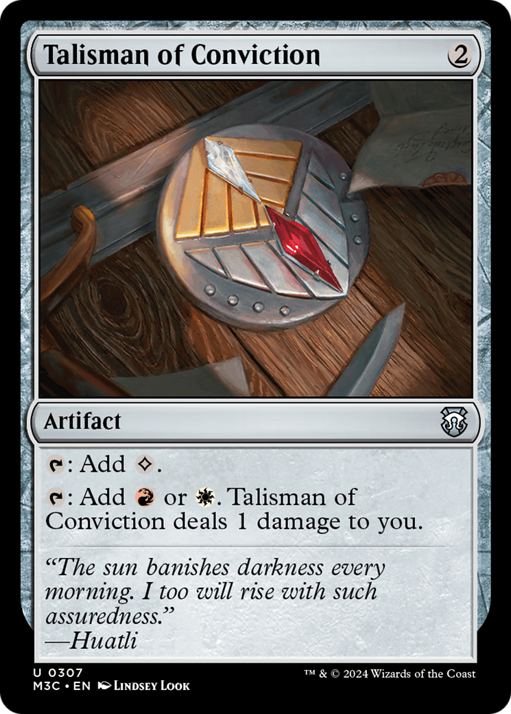 Talisman of Conviction [M3C - 307]