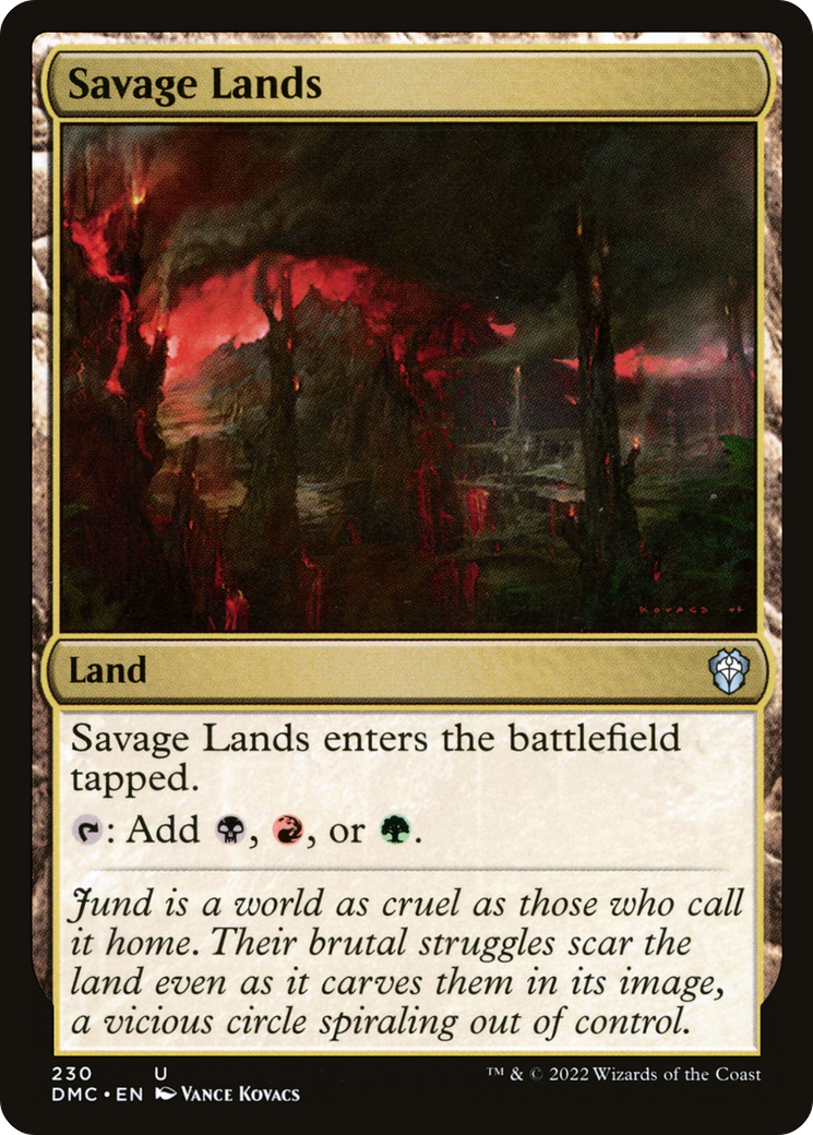 Savage Lands [DMC - 230]