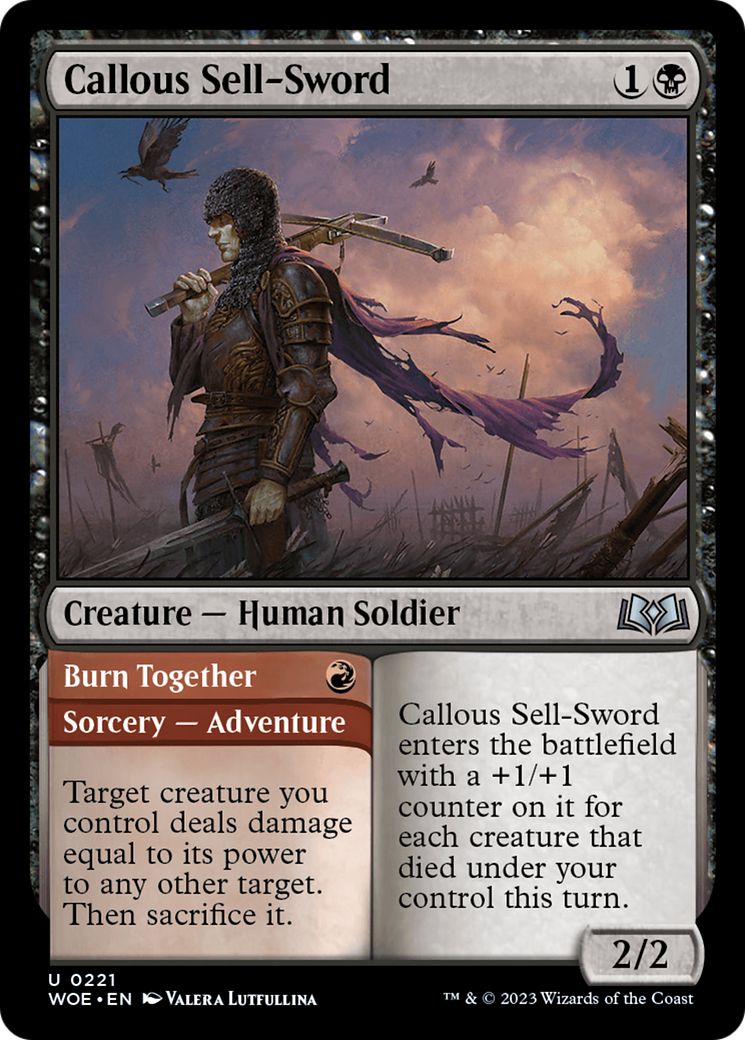 Callous Sell-Sword [WOE - 221]