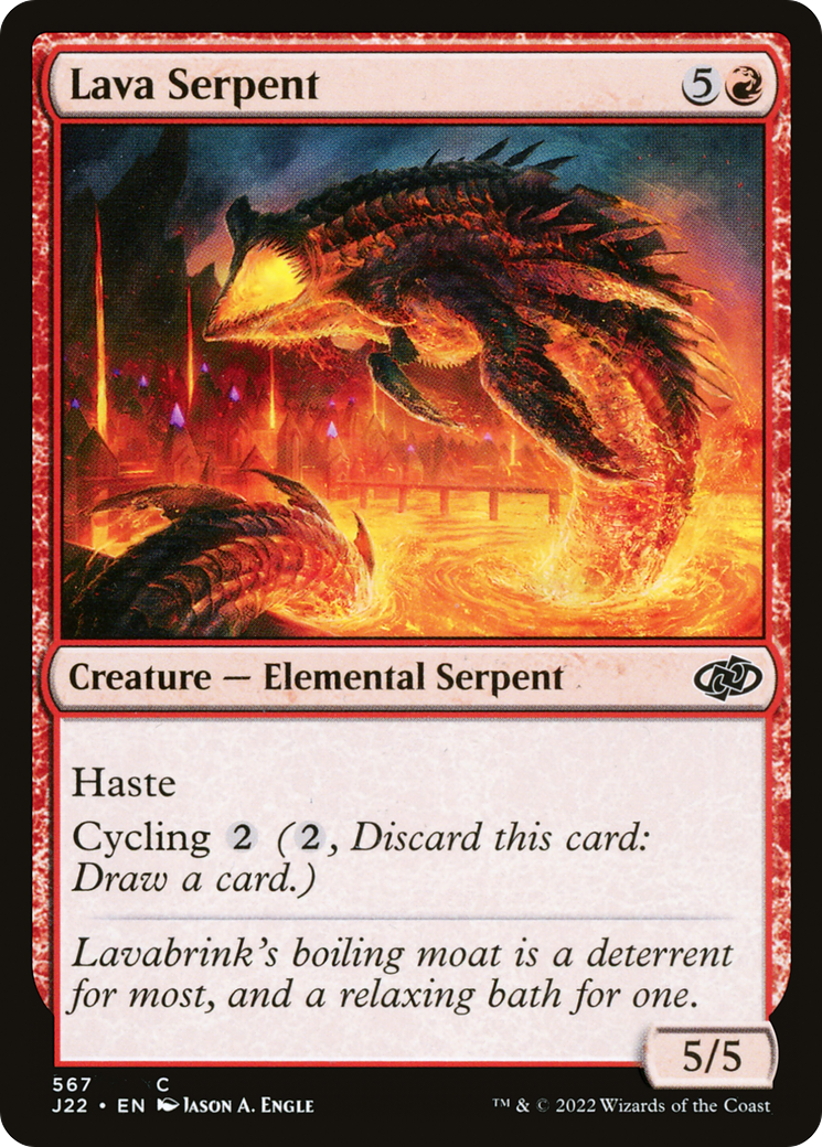 Lava Serpent [J22 - 567]