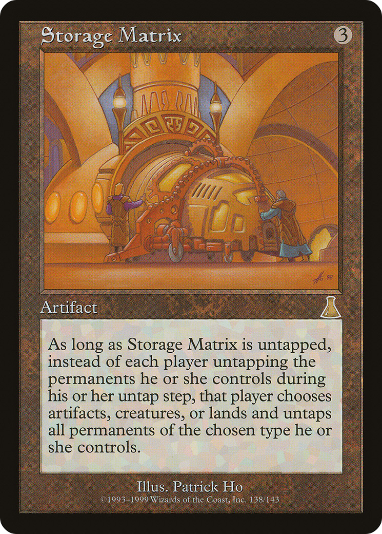 Storage Matrix [UDS - 138]
