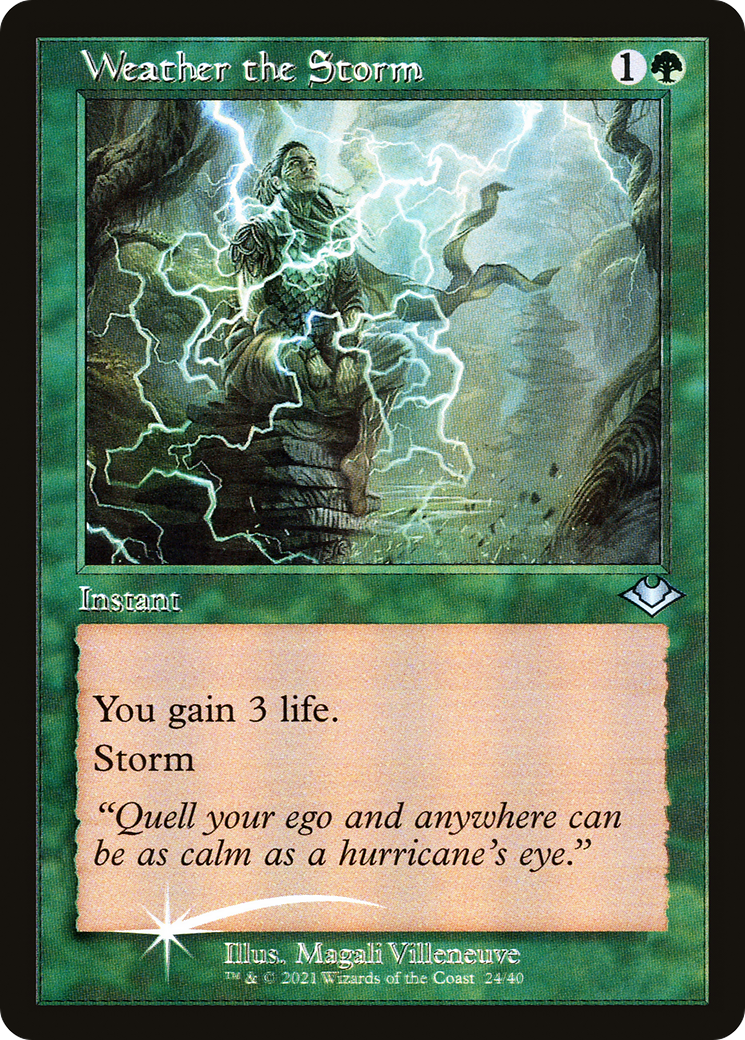 Weather the Storm (Retro Frame) [MH1 - 24]