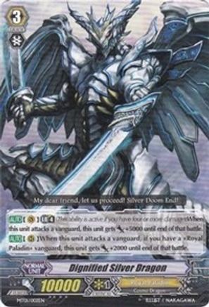 Dignified Silver Dragon (Non-Holo) (MT01/002EN) - Mega Trial Deck 1: Rise to Royalty