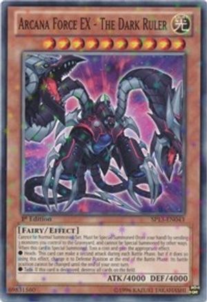 Arcana Force EX - The Dark Ruler (Starfoil) [SP13 - SP13-EN043]