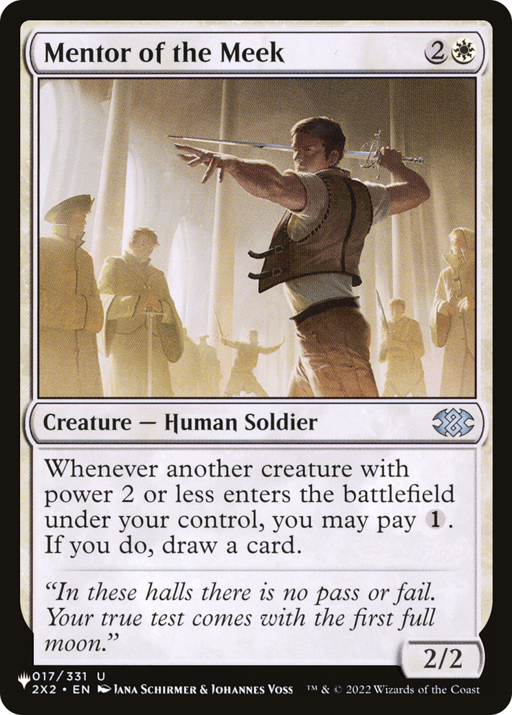 Mentor of the Meek [LIST - 017/024]