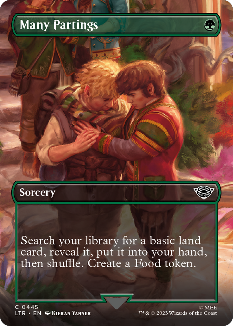 Many Partings (Borderless) [LTR - 445]