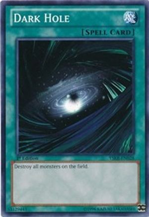Dark Hole (YSKR-EN028) - Starter Deck: Kaiba Reloaded 1st Edition