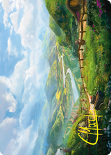 Plains // Plains (ALTR-030) - Tales of Middle-earth Art Series (Borderless)