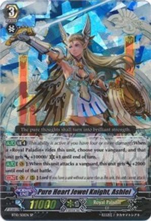 Pure Heart Jewel Knight, Ashlei (BT10/S01EN) - Triumphant Return of the King of Knights