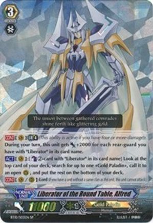 Liberator of the Round Table, Alfred (BT10/S03EN) - Triumphant Return of the King of Knights