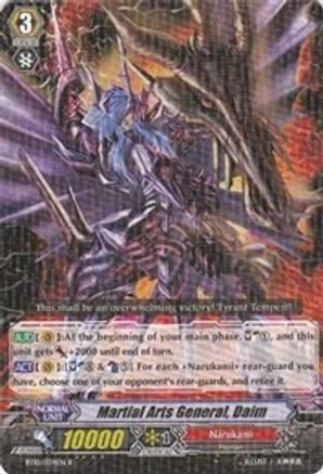Martial Arts General, Daimu (BT10/034EN) - BT10: Triumphant Return of the King of Knights