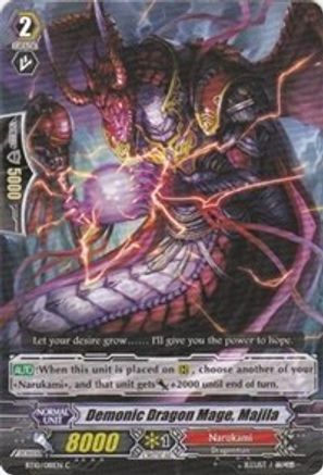 Demonic Dragon Mage, Majila (BT10/081EN) - BT10: Triumphant Return of the King of Knights