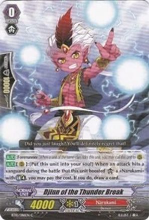 Djinn of the Thunder Break (BT10/086EN) - BT10: Triumphant Return of the King of Knights