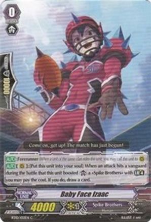 Baby Face Izaac (BT10/102EN) - Triumphant Return of the King of Knights