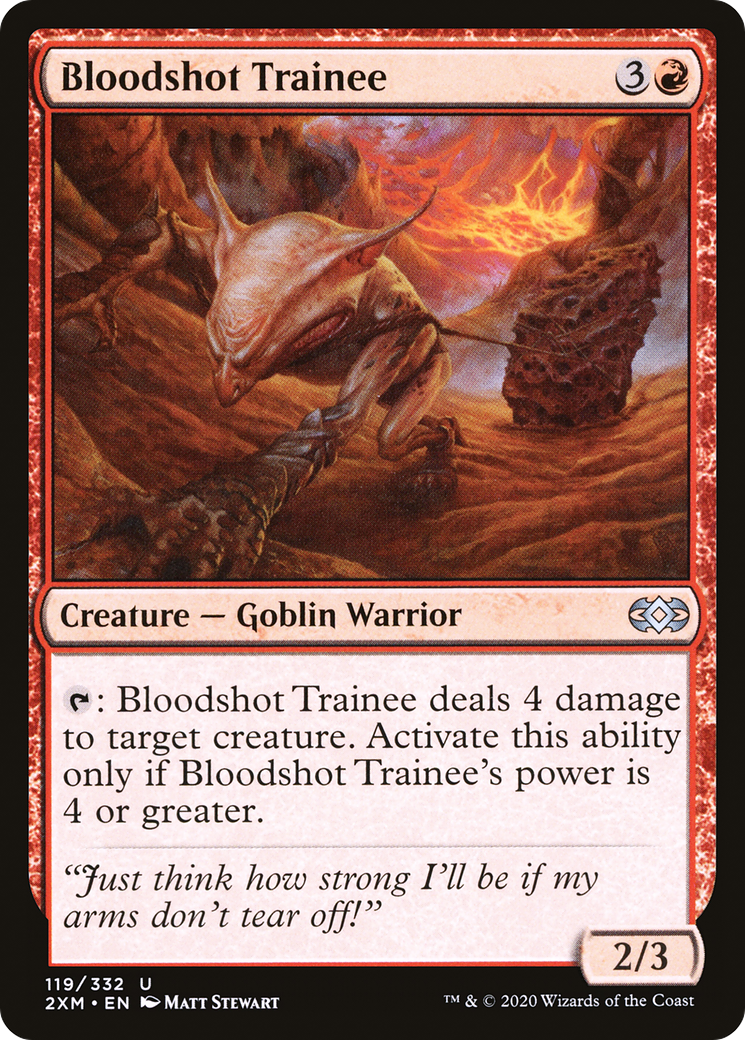 Bloodshot Trainee [2XM - 119]