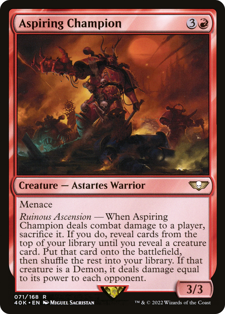 Aspiring Champion [40K - 71]
