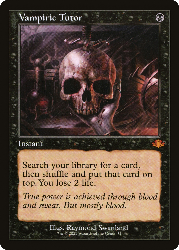 Vampiric Tutor (Retro Frame) [DMR - 314]