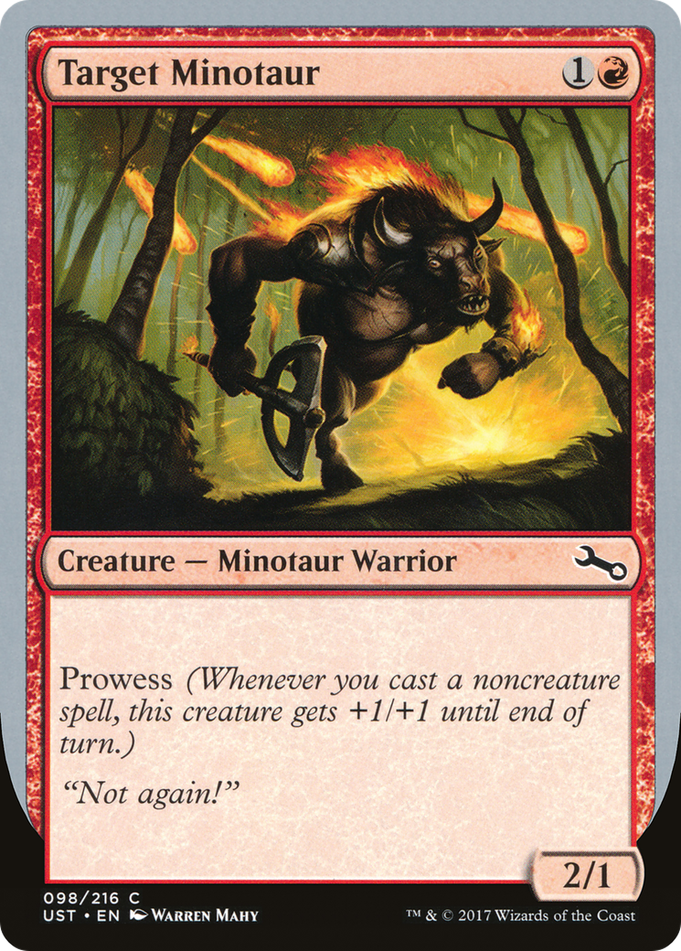 Target Minotaur (C) [UST - 98]