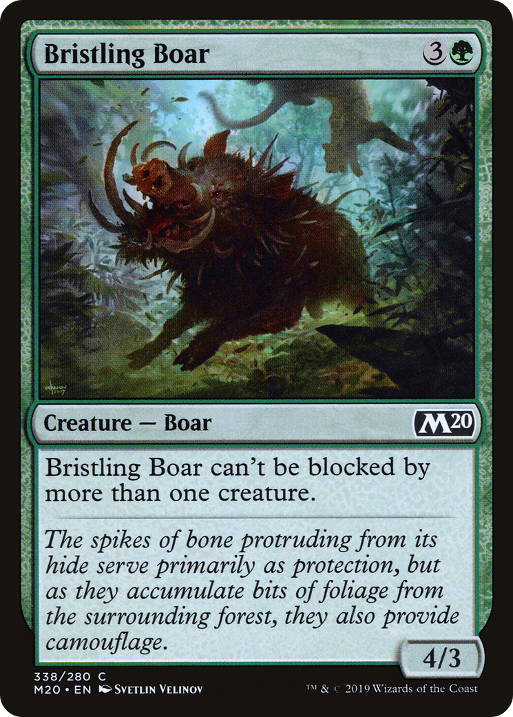 Bristling Boar [M20 - 338]