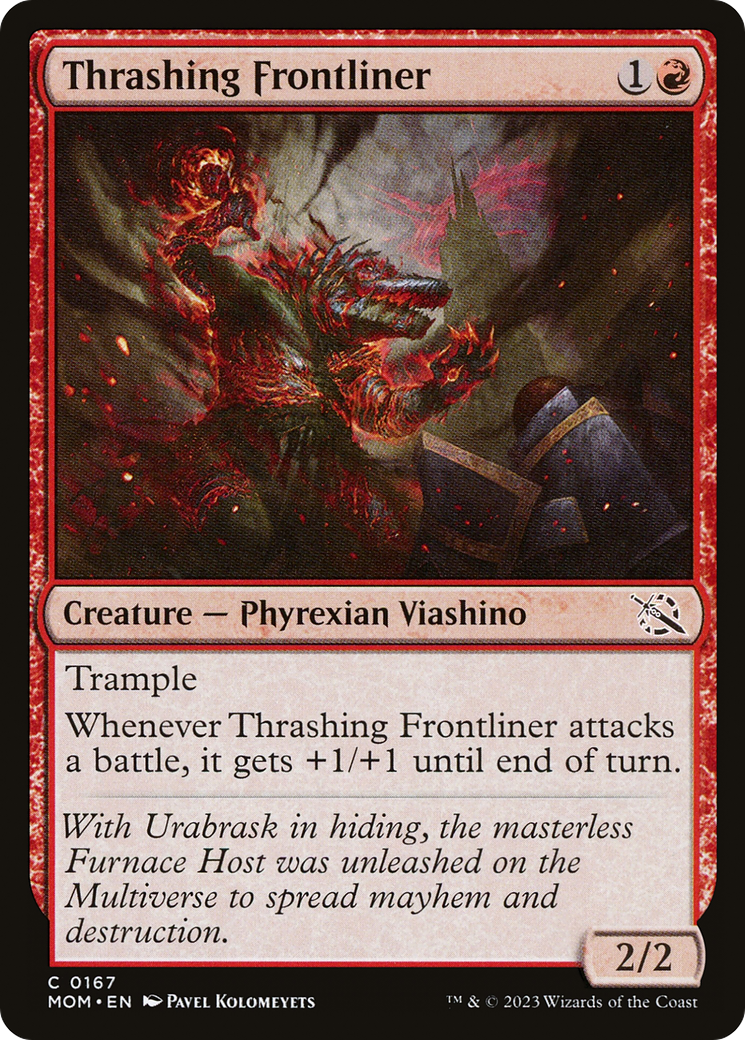 Thrashing Frontliner [MOM - 167]