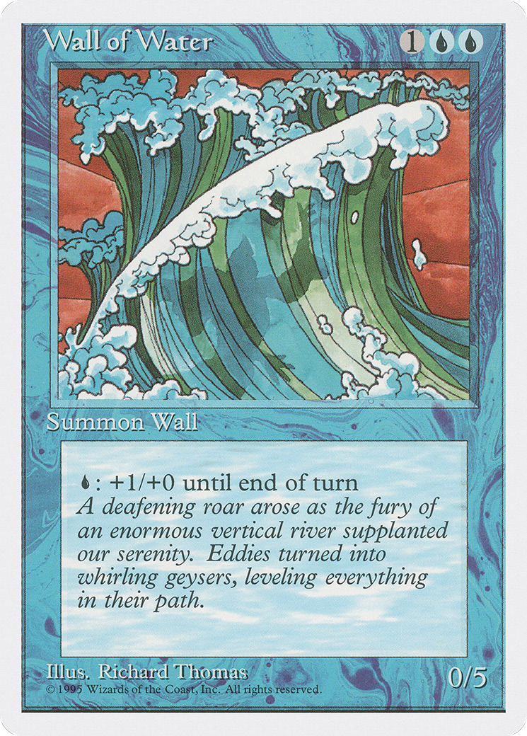 Wall of Water [4ED - N/A]