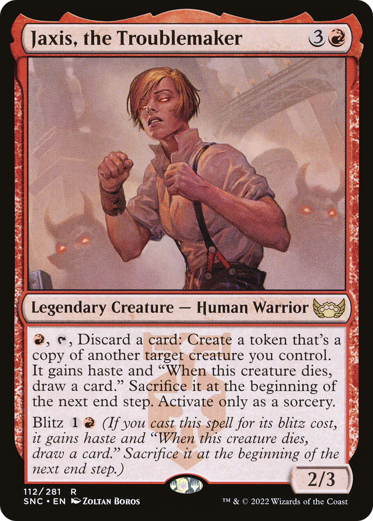 Jaxis, the Troublemaker [SNC - 112]