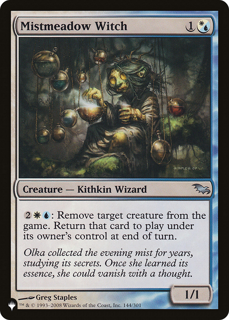 Mistmeadow Witch (SHM) [LIST - 144/301]