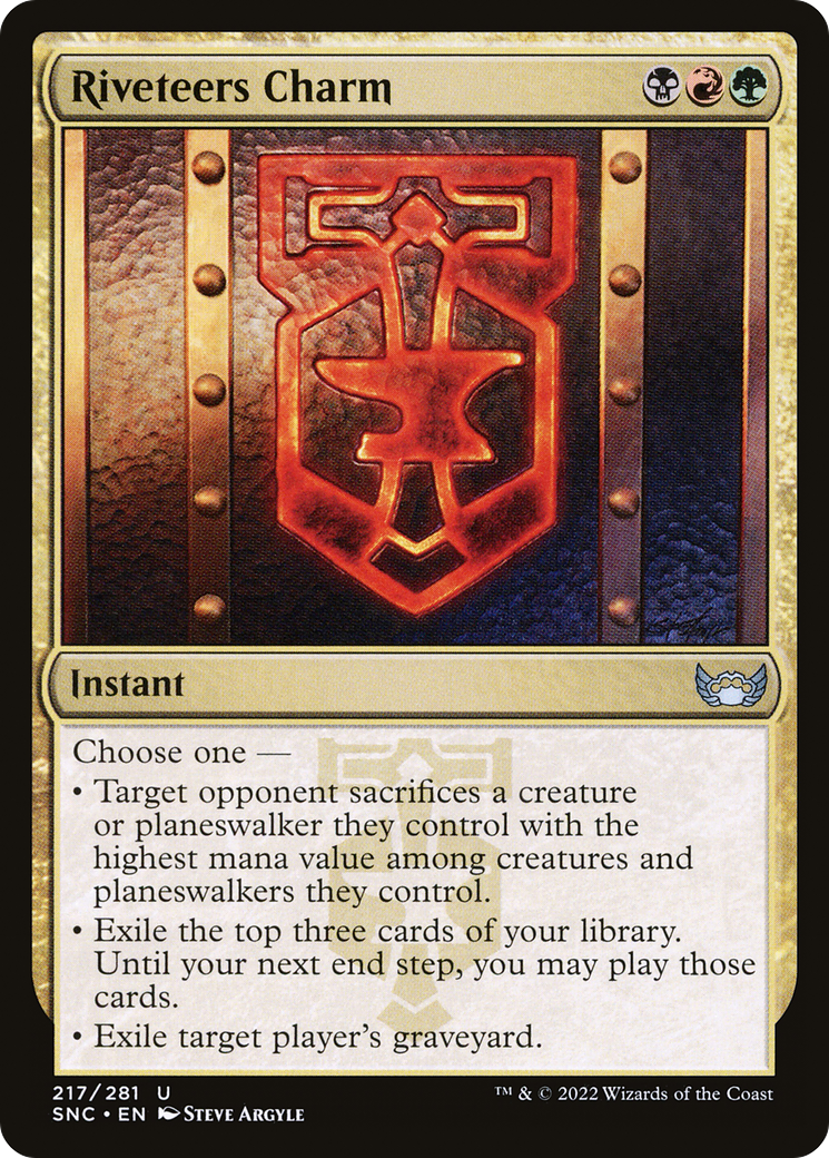 Riveteers Charm [SNC - 217]