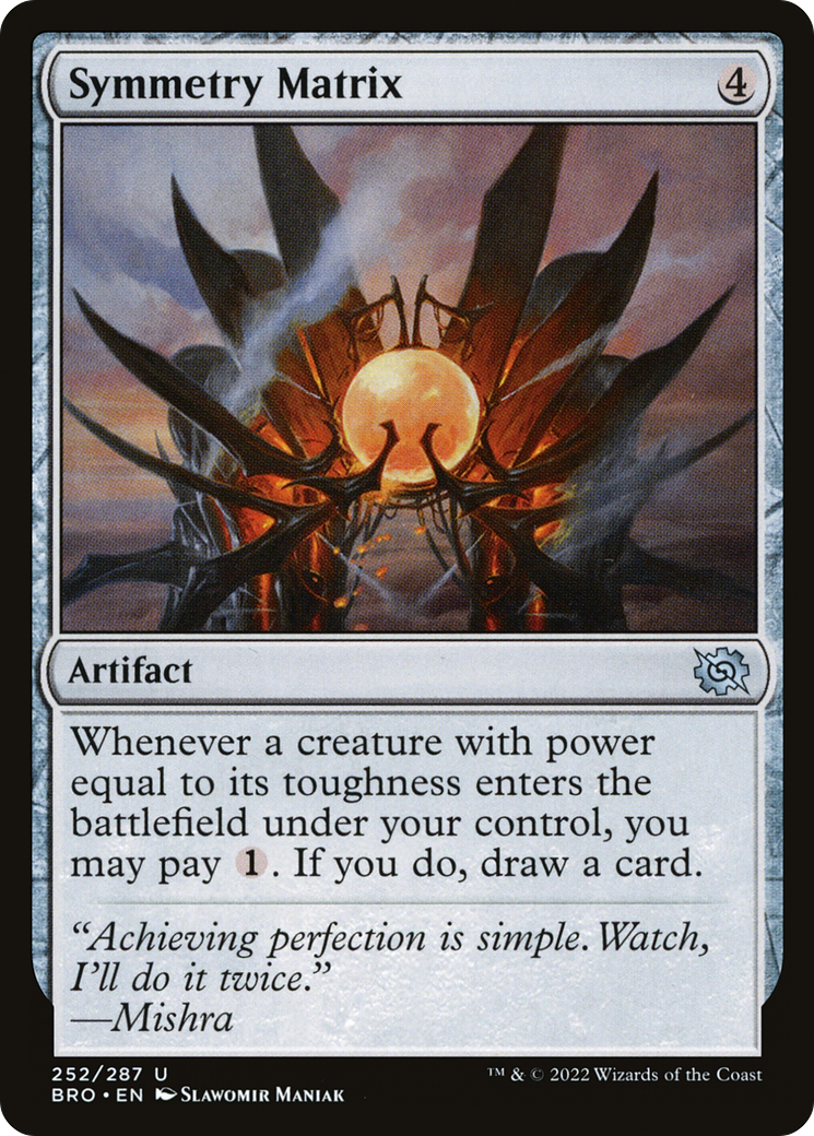 Symmetry Matrix [BRO - 252]