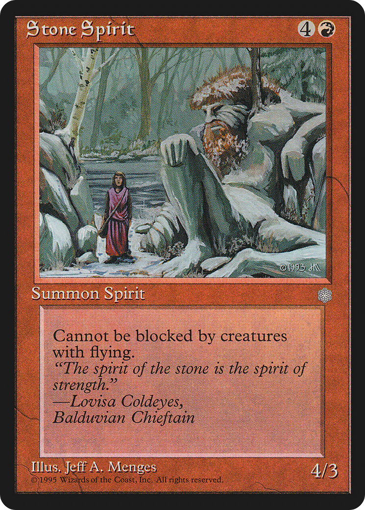 Stone Spirit [ICE - N/A]