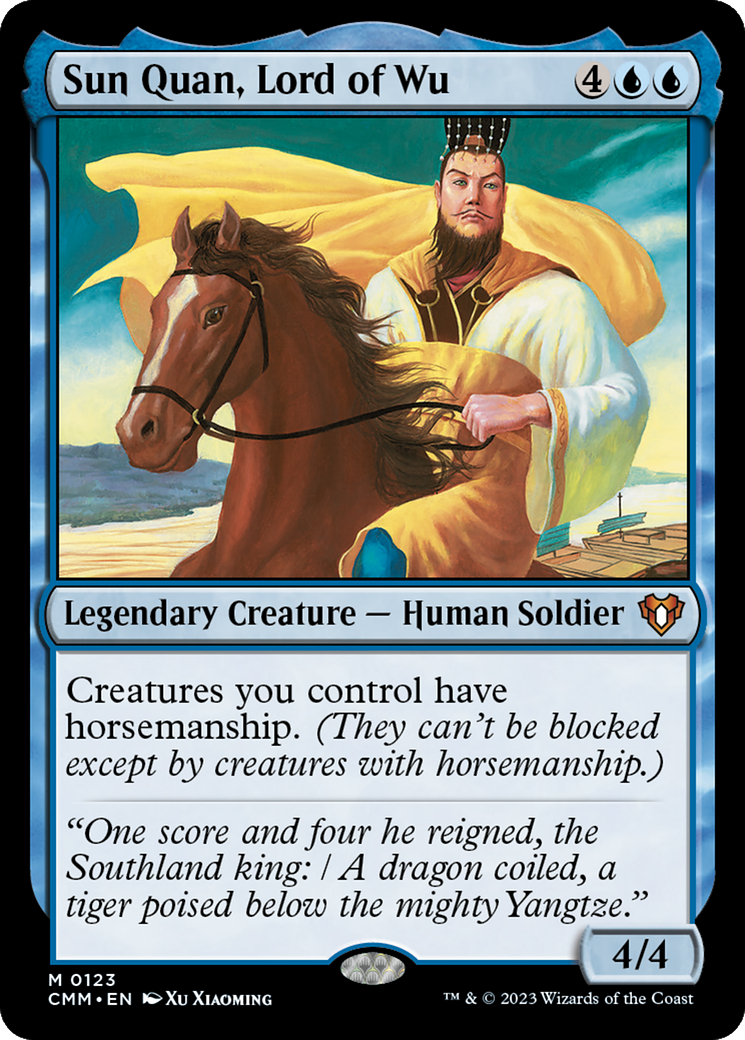 Sun Quan, Lord of Wu [CMM - 123]