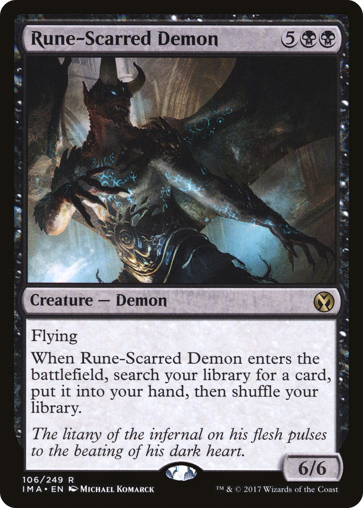 Rune-Scarred Demon [IMA - 106]