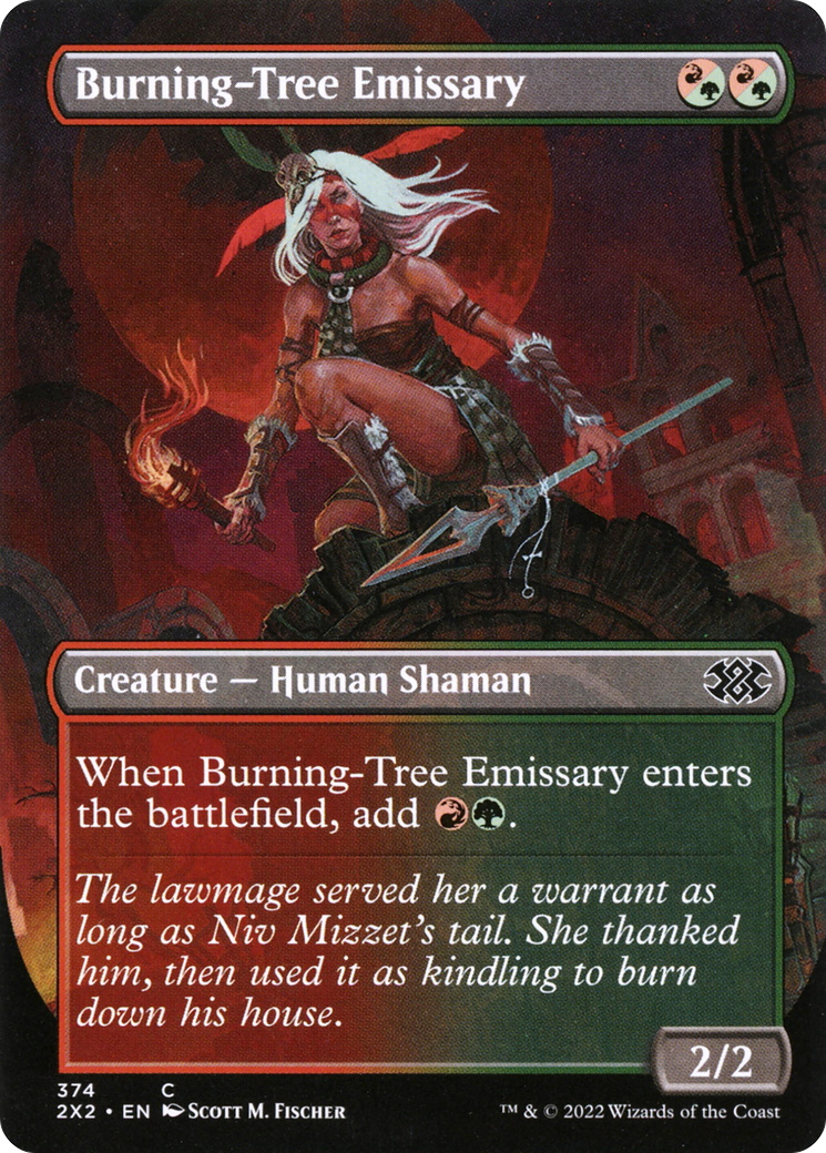 Burning-Tree Emissary (Borderless) [2X2 - 374]