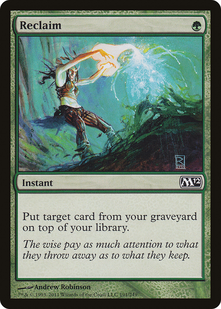 Reclaim [M12 - 191]