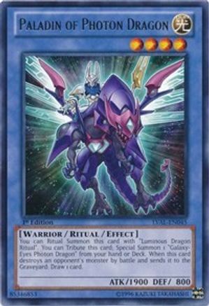 Paladin of Photon Dragon (LVAL-EN045) - Legacy of the Valiant Unlimited