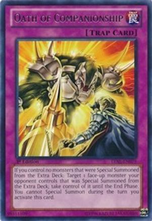 Oath of Companionship (LVAL-EN079) - Legacy of the Valiant 1st Edition