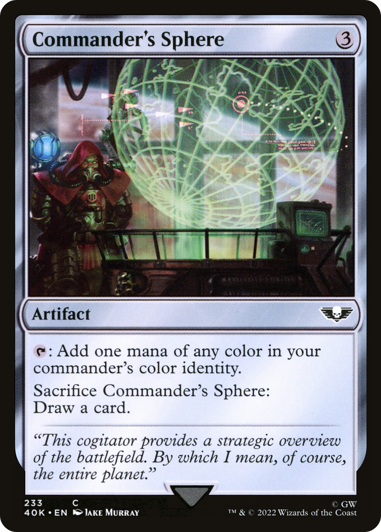 Commander's Sphere (233) [40K - 233]