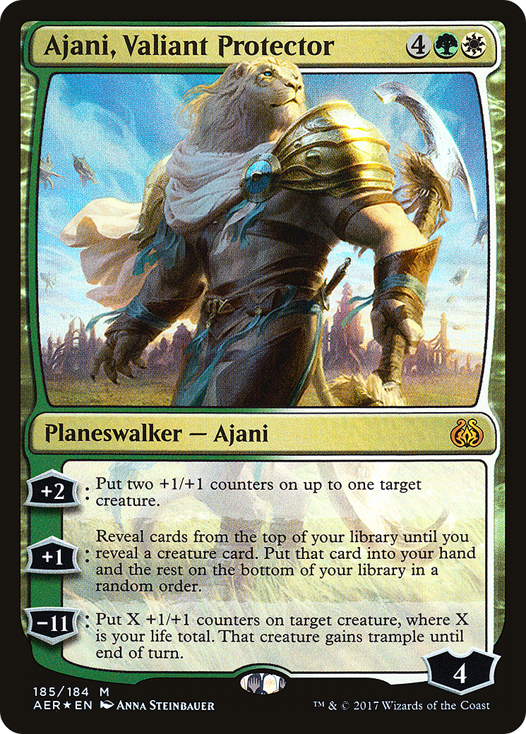 Ajani, Valiant Protector [AER - 185]