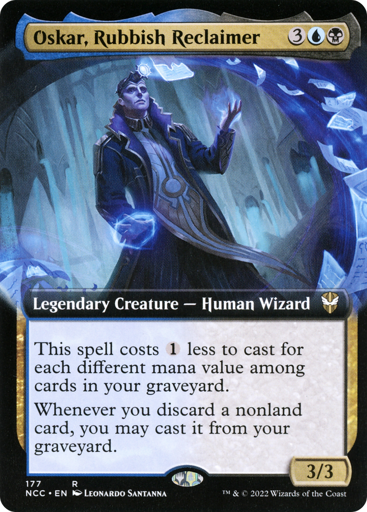 Oskar, Rubbish Reclaimer (Extended Art) [NCC - 177]